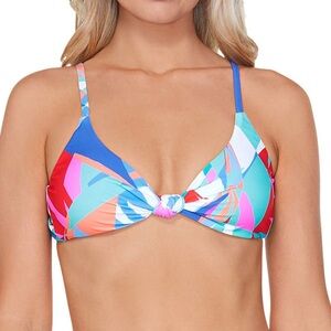 Raisins Bright Idea Love Bra Bikini Top Medium NWT